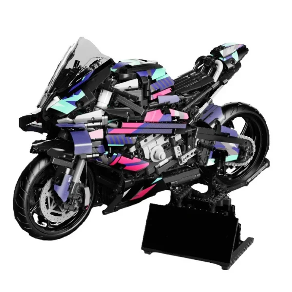 ToylinX 1920pcs Super Motorcycle Building Blocks and Construction Toy,Model Toys Gifts for Kid and Adult, Sports Moto Model